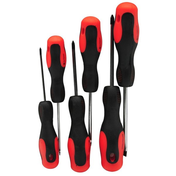 Roadpro Screwdriver Set, 6-Piece 18HS006